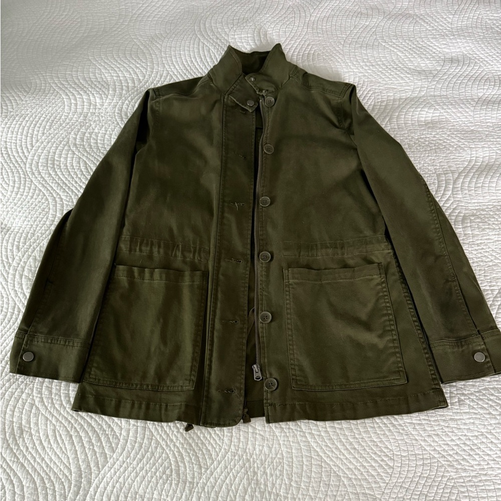 Lucky Brand Dark Olive Military Jacket